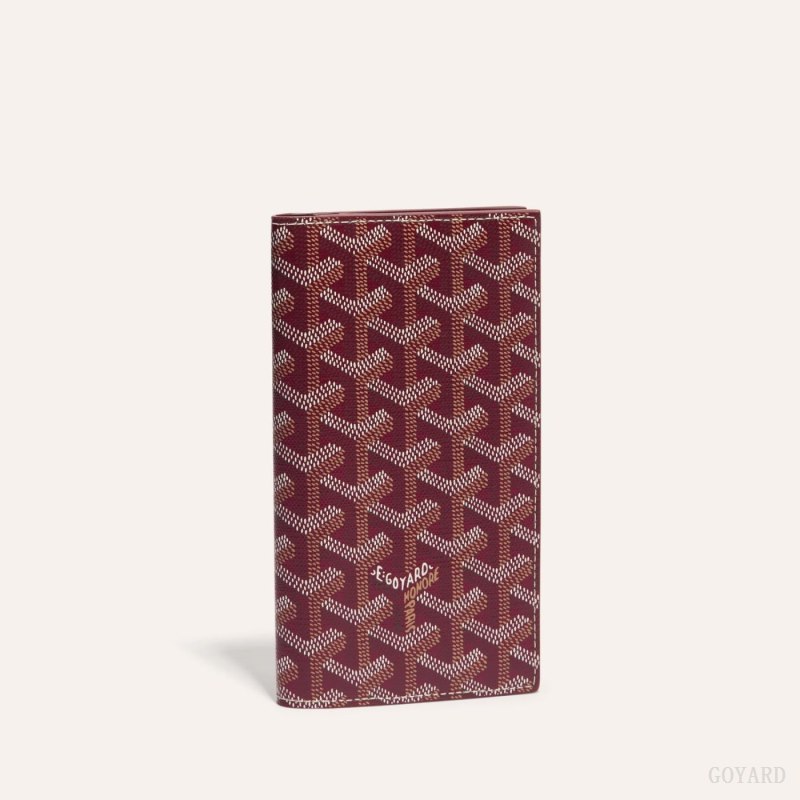 Carteiras Goyard SAINT-ROCH WALLET Bordeaux | GY-VVI1257
