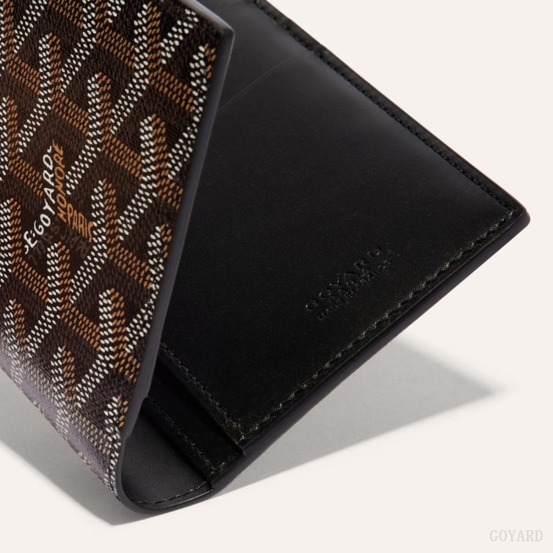 Carteiras Goyard SAINT-ROCH WALLET Pretas | GY-KWH6967