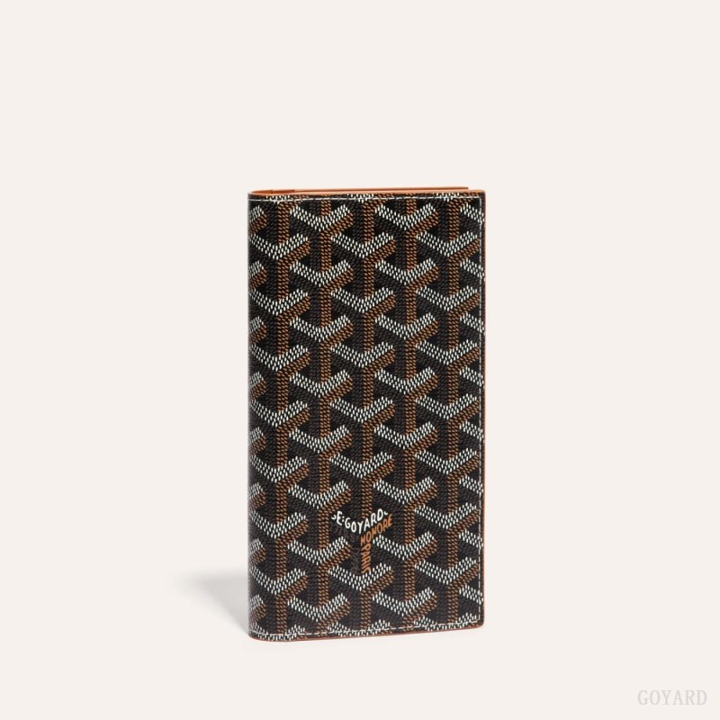 Carteiras Goyard SAINT-ROCH WALLET Pretas Marrom | GY-SEA0420