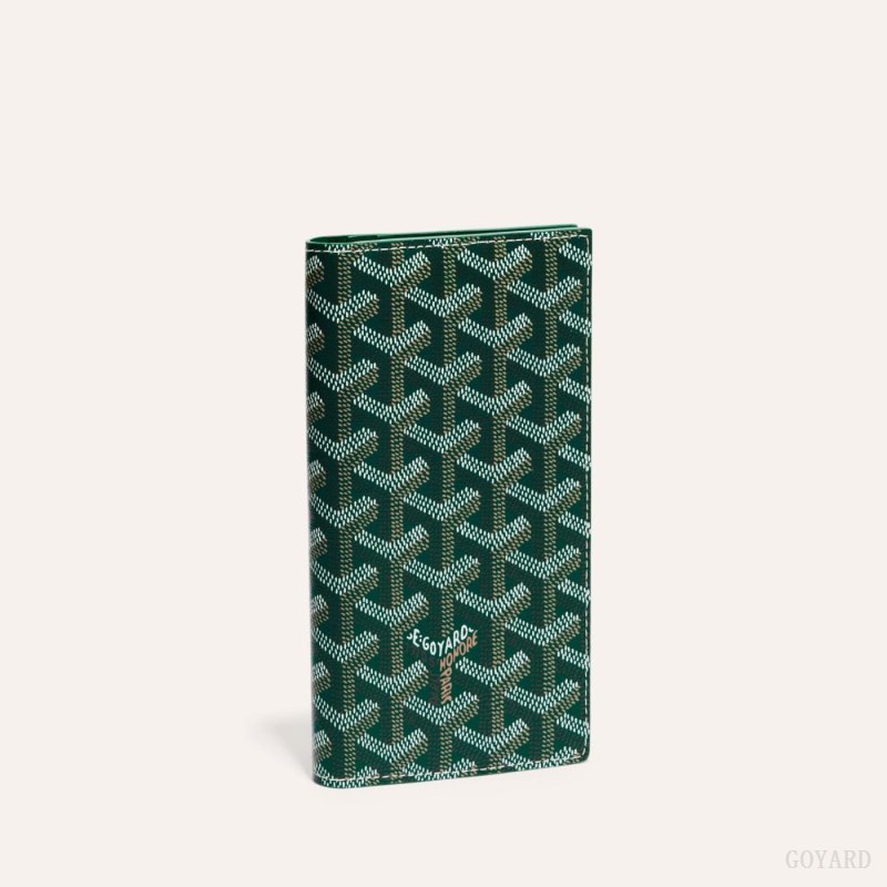 Carteiras Goyard SAINT-ROCH WALLET Verdes | GY-EWI7588