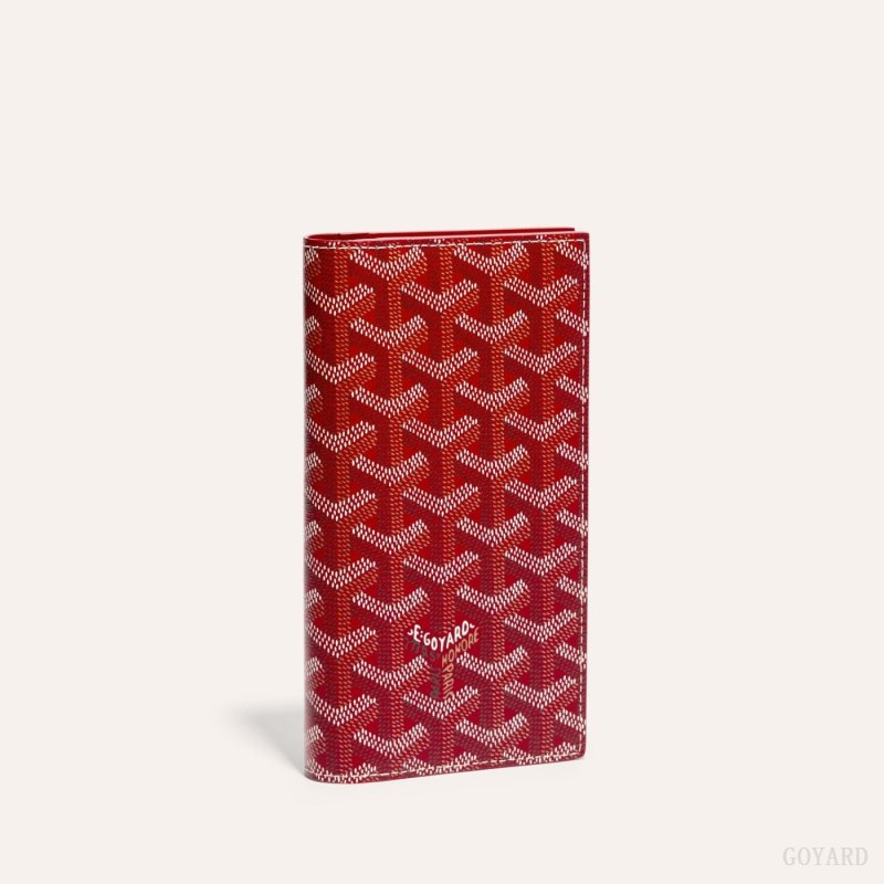 Carteiras Goyard SAINT-ROCH WALLET Vermelhas | GY-PKP1049