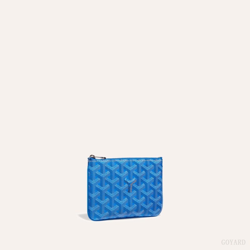 Carteiras Goyard SÉNAT MINI WALLET Azuis | GY-WWQ4535