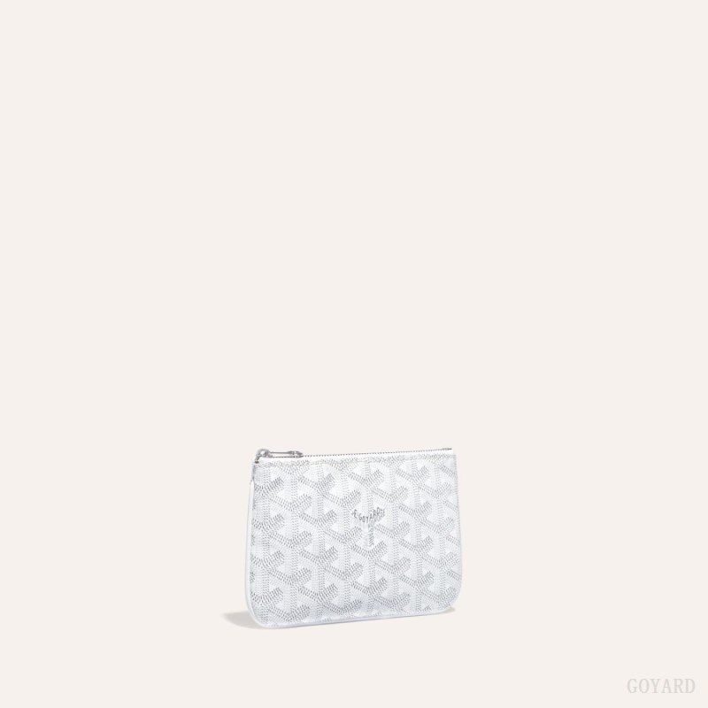 Carteiras Goyard SÉNAT MINI WALLET Branco | GY-XEY2094