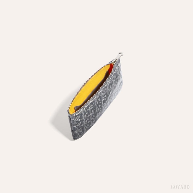 Carteiras Goyard SÉNAT MINI WALLET Cinzentas | GY-BKI0173
