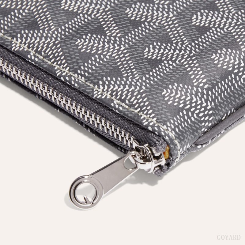 Carteiras Goyard SÉNAT MINI WALLET Cinzentas | GY-BKI0173