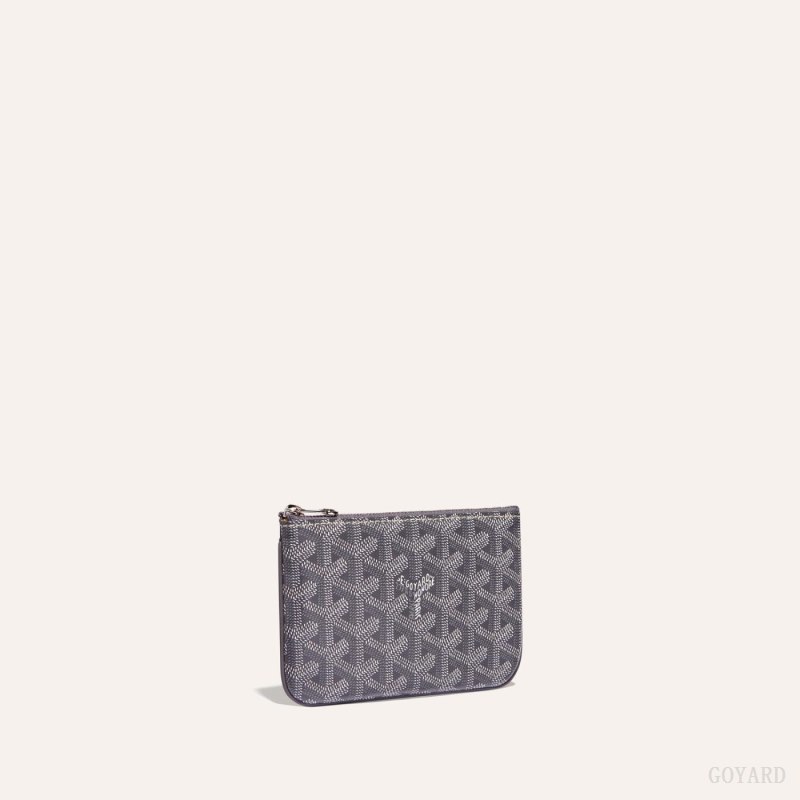 Carteiras Goyard SÉNAT MINI WALLET Cinzentas | GY-BKI0173