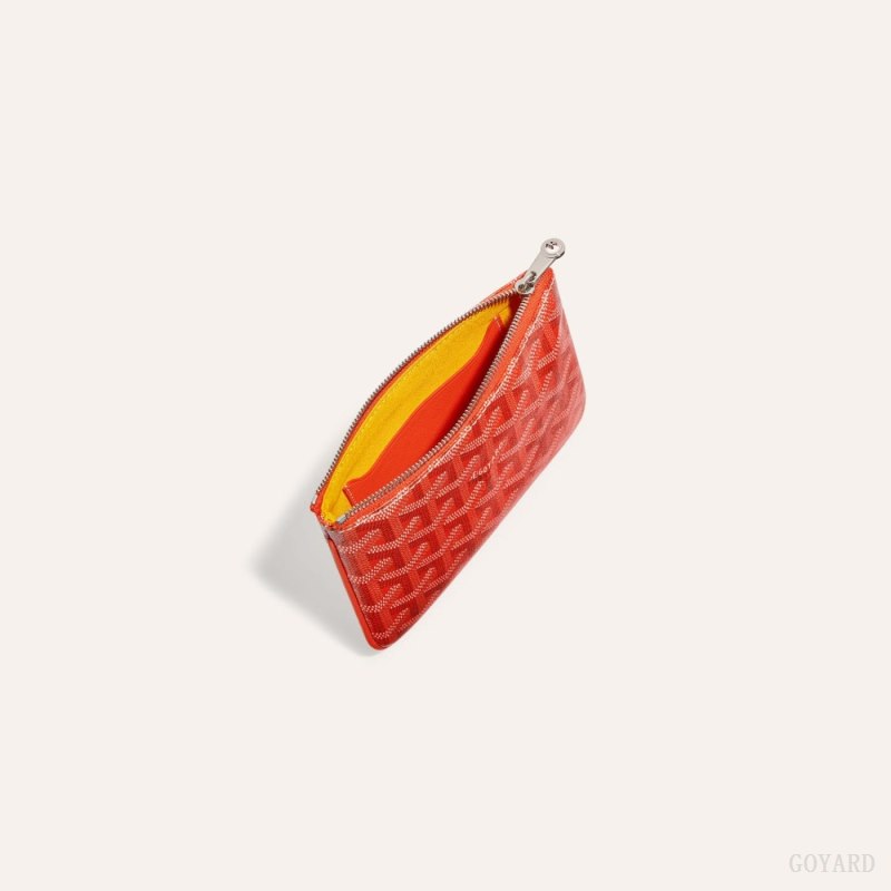 Carteiras Goyard SÉNAT MINI WALLET Laranja | GY-NIK5683