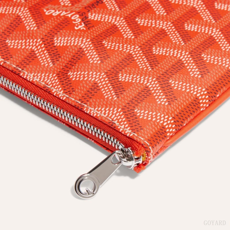 Carteiras Goyard SÉNAT MINI WALLET Laranja | GY-NIK5683