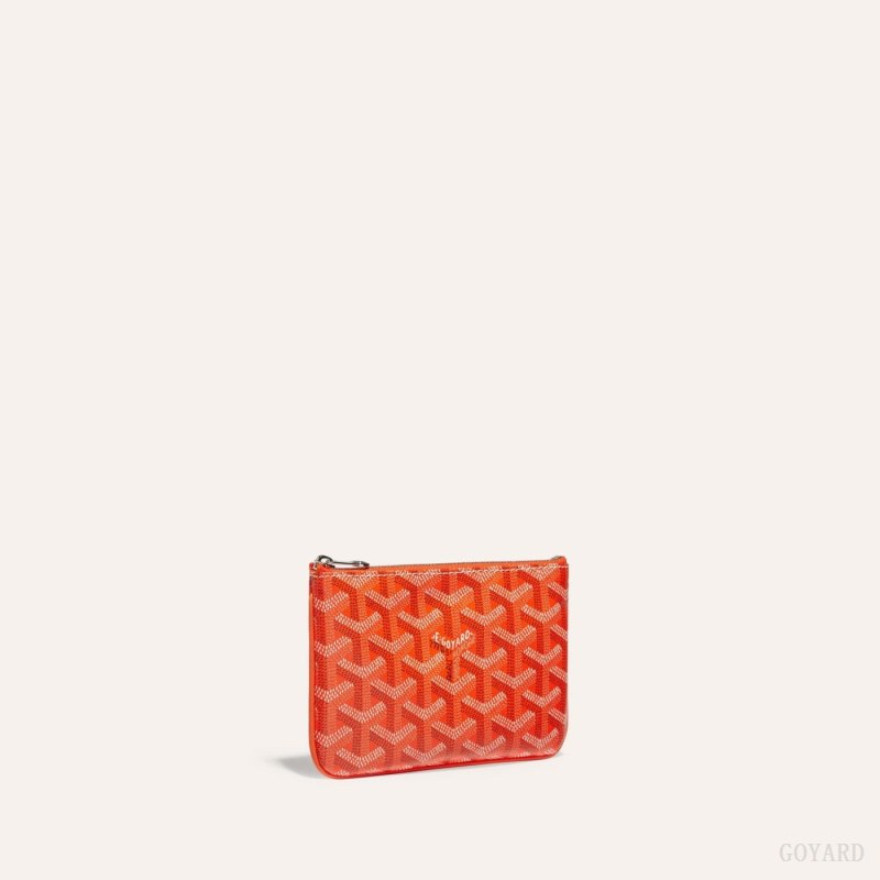 Carteiras Goyard SÉNAT MINI WALLET Laranja | GY-NIK5683
