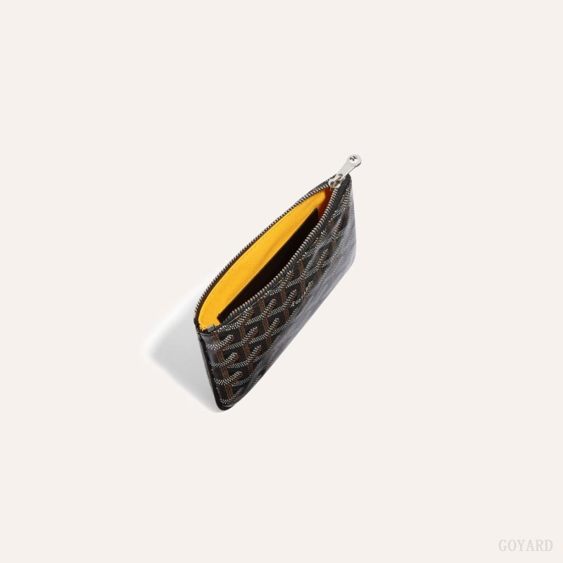 Carteiras Goyard SÉNAT MINI WALLET Pretas | GY-MVP8738