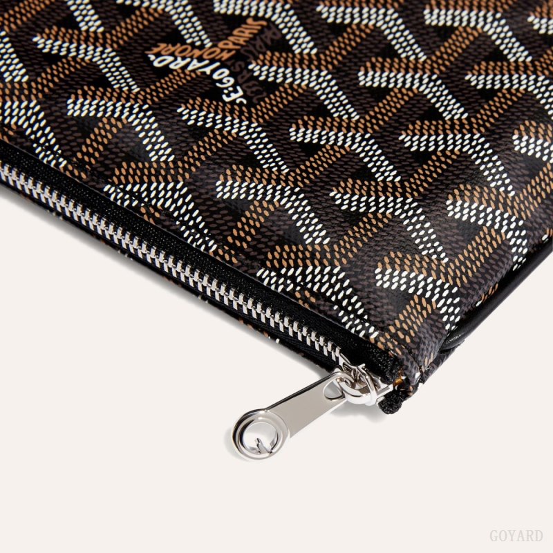 Carteiras Goyard SÉNAT MINI WALLET Pretas | GY-MVP8738