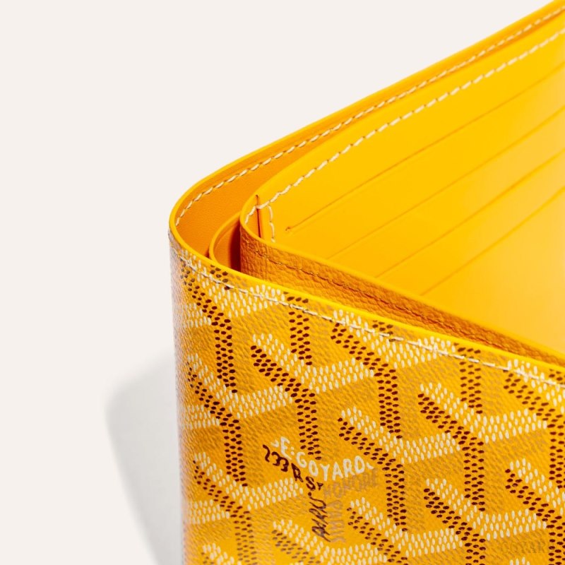Carteiras Goyard VICTOIRE WALLET Amarelas | GY-VSO1264
