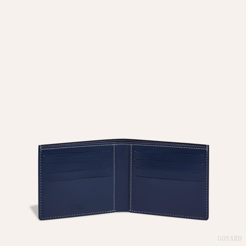 Carteiras Goyard VICTOIRE WALLET Azul Marinho Azuis | GY-WGM9659