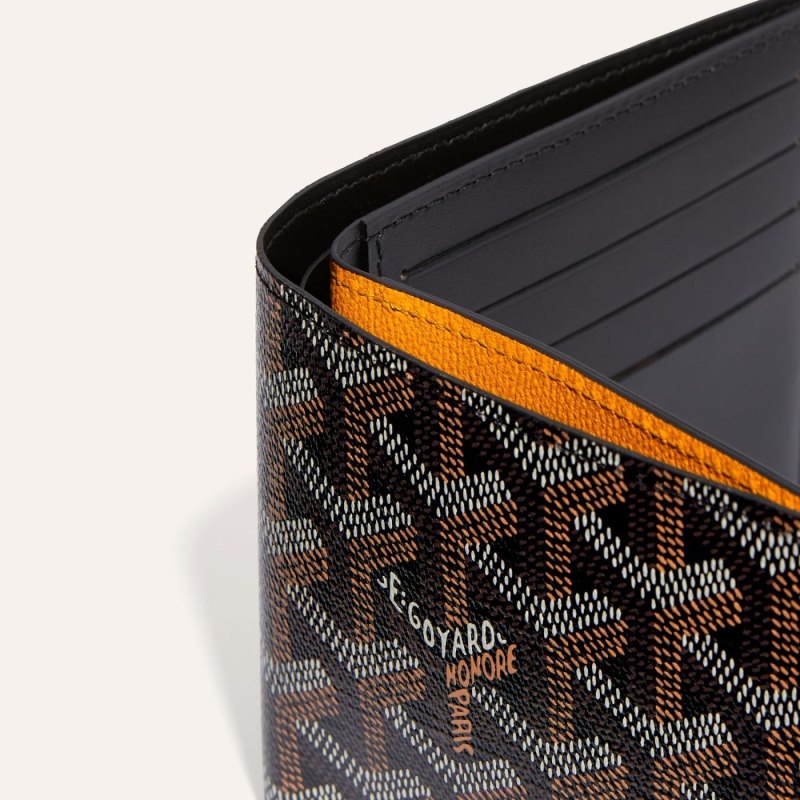 Carteiras Goyard VICTOIRE WALLET Pretas | GY-UZV7895