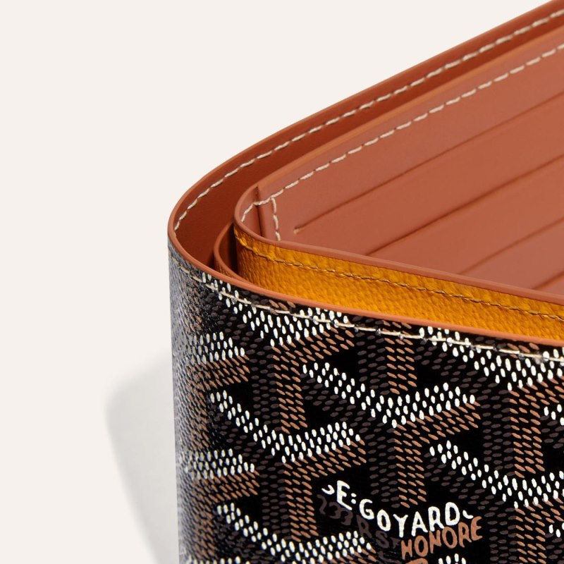 Carteiras Goyard VICTOIRE WALLET Pretas Marrom | GY-QKW0082