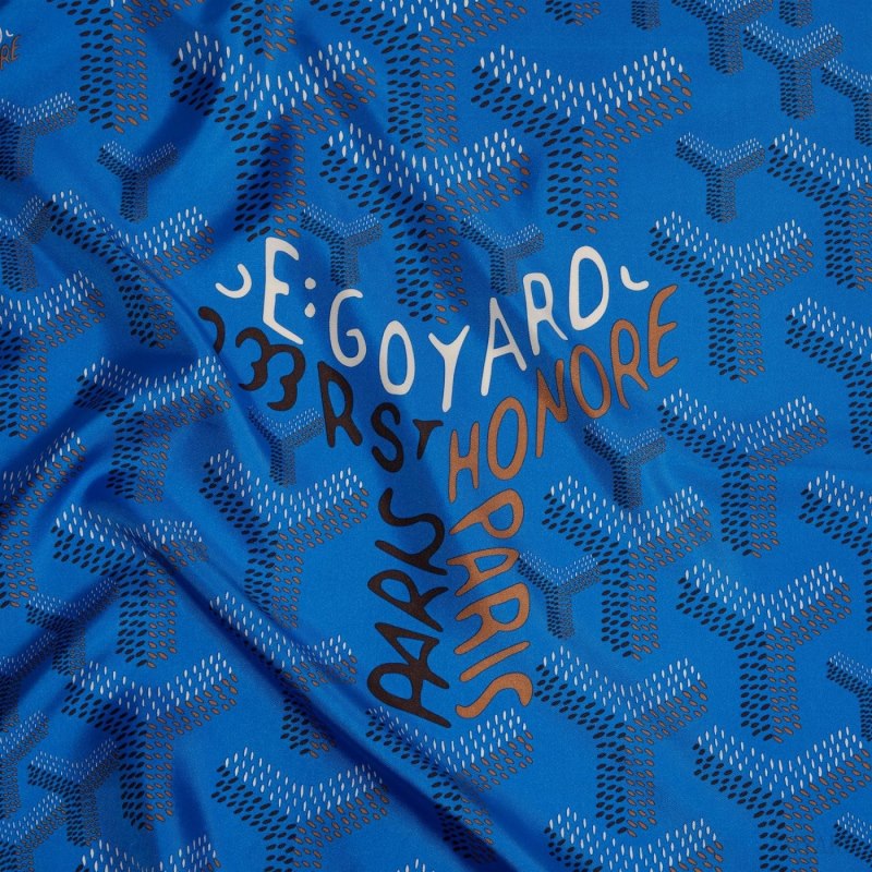 Lenços Goyard SCARF N°1 Azuis | GY-QLH4742