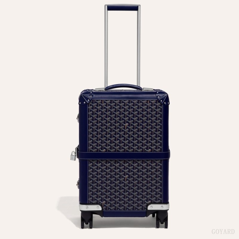 Mala Goyard BOURGET PM TROLLEY CASE Azul Marinho Azuis | GY-FLC5628
