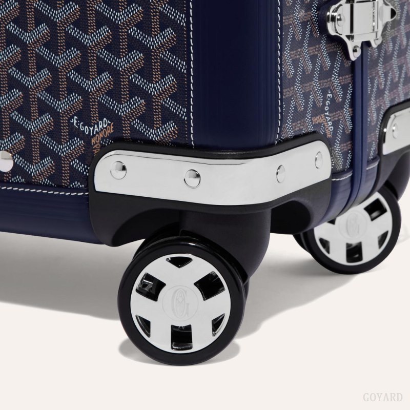 Mala Goyard BOURGET PM TROLLEY CASE Azul Marinho Azuis | GY-FLC5628