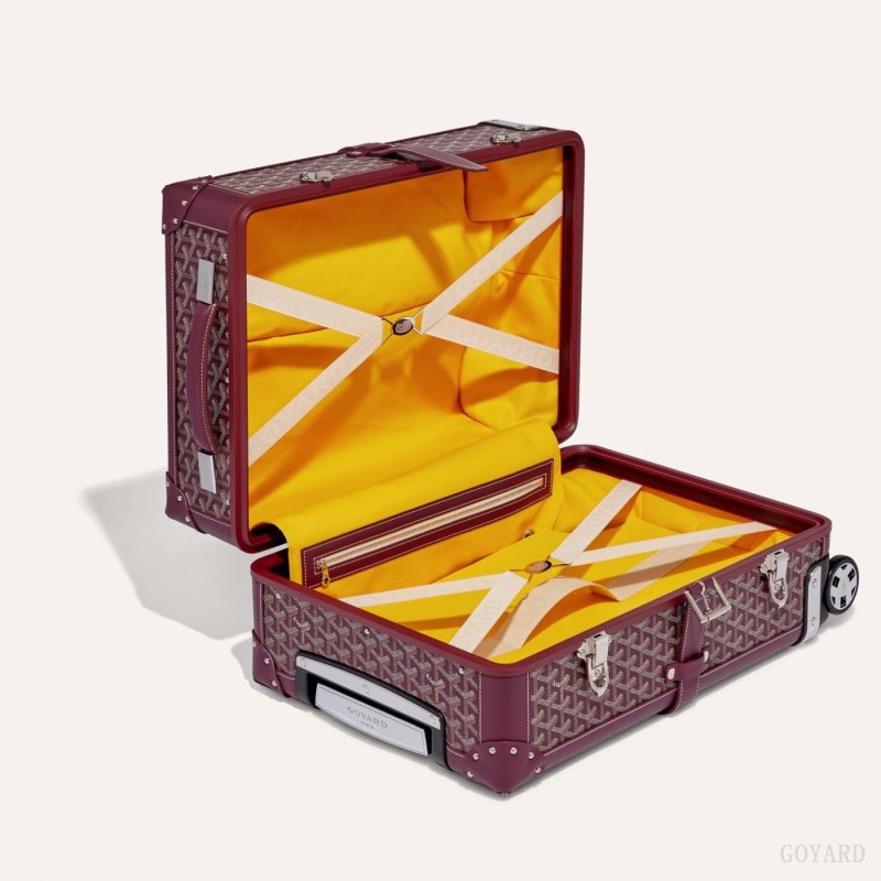 Mala Goyard BOURGET PM TROLLEY CASE Bordeaux | GY-GCS2118