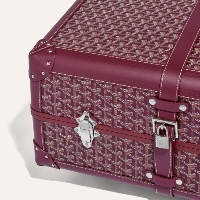 Mala Goyard BOURGET PM TROLLEY CASE Bordeaux | GY-GCS2118