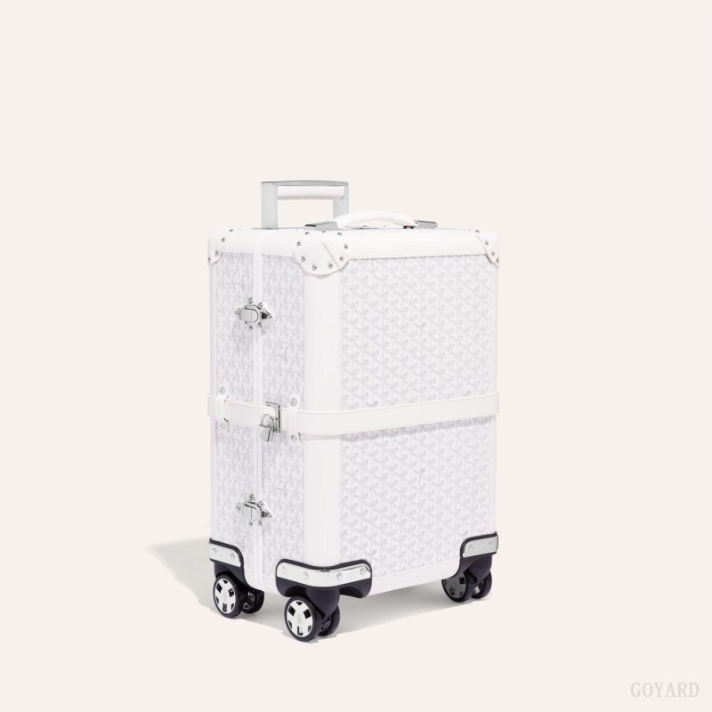 Mala Goyard BOURGET PM TROLLEY CASE Branco | GY-EYY6028