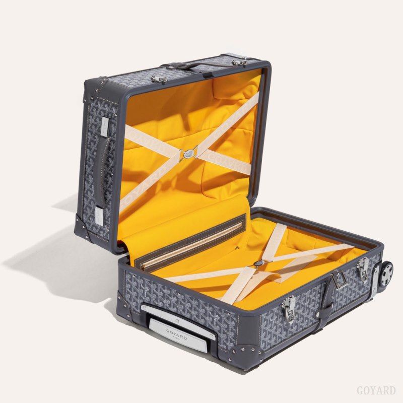 Mala Goyard BOURGET PM TROLLEY CASE Cinzentas | GY-SEH7766