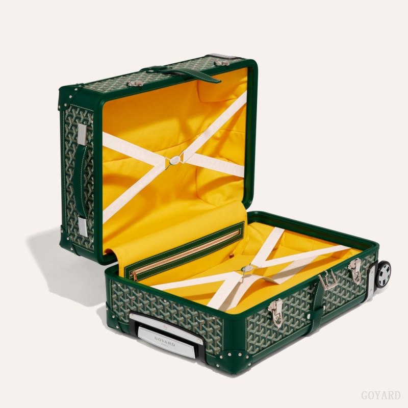Mala Goyard BOURGET PM TROLLEY CASE Verdes | GY-XPA4874