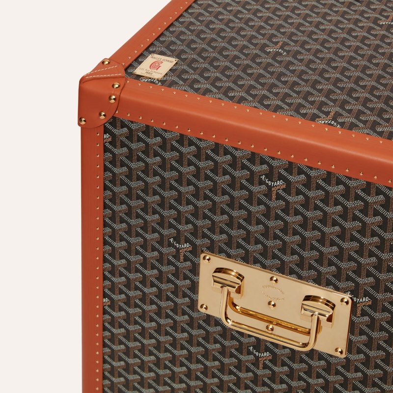 Mala Goyard CIGARES TRUNK Pretas Marrom | GY-JFO7174