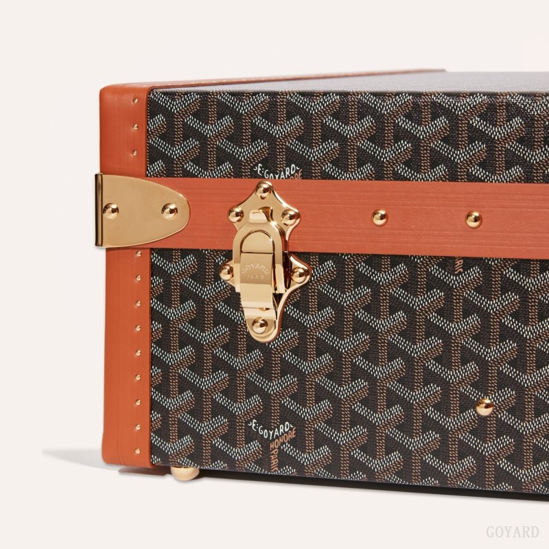 Mala Goyard GRAND HÔTEL 65 CASE Pretas Marrom | GY-AUK6855