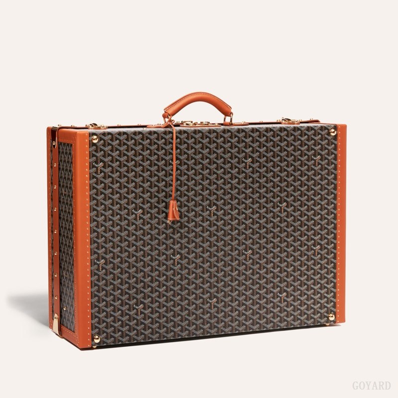 Mala Goyard GRAND HÔTEL 65 CASE Pretas Marrom | GY-AUK6855