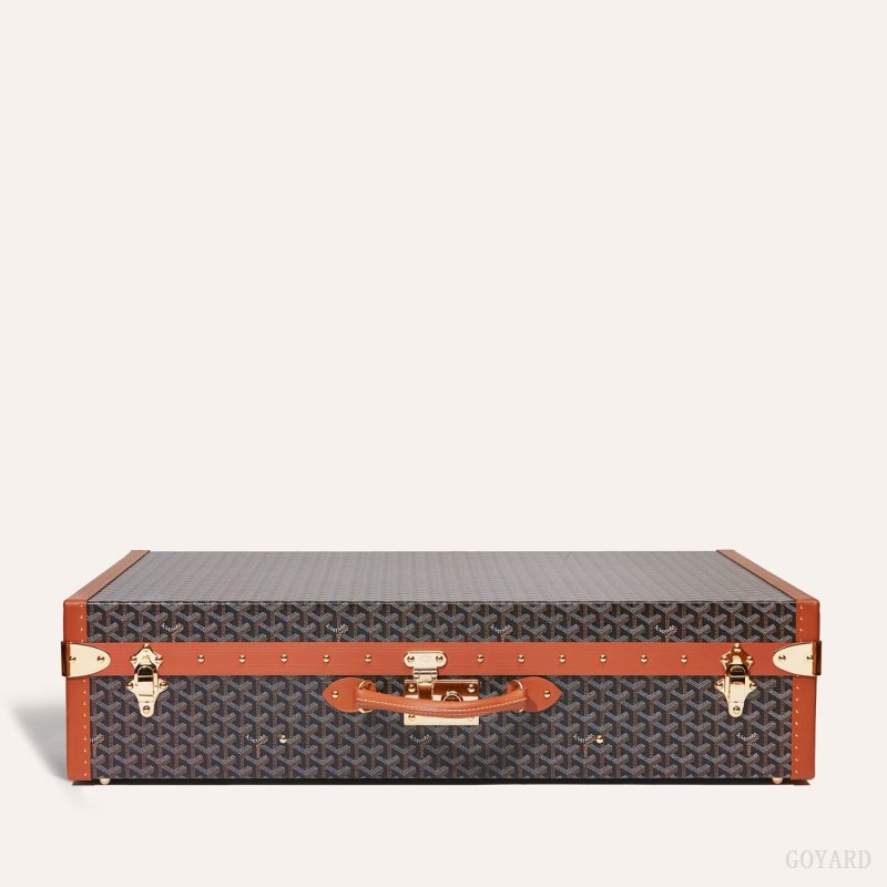 Mala Goyard GRAND HÔTEL 80 CASE Pretas Marrom | GY-APF1312