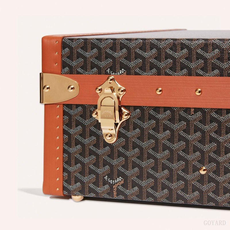 Mala Goyard GRAND HÔTEL 80 CASE Pretas Marrom | GY-APF1312