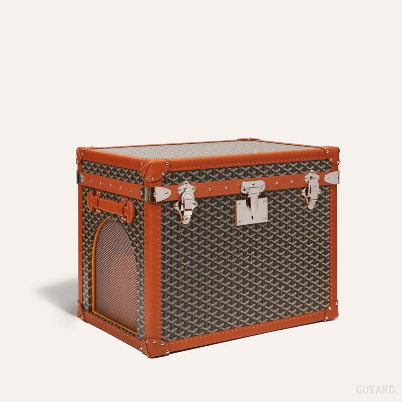 Mala Goyard NICHE TRUNK Pretas Marrom | GY-ZKN2360
