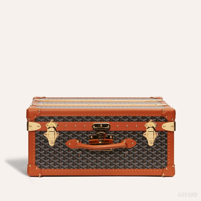 Mala Goyard PALACE 55 SUITCASE Pretas Marrom | GY-GQO8876