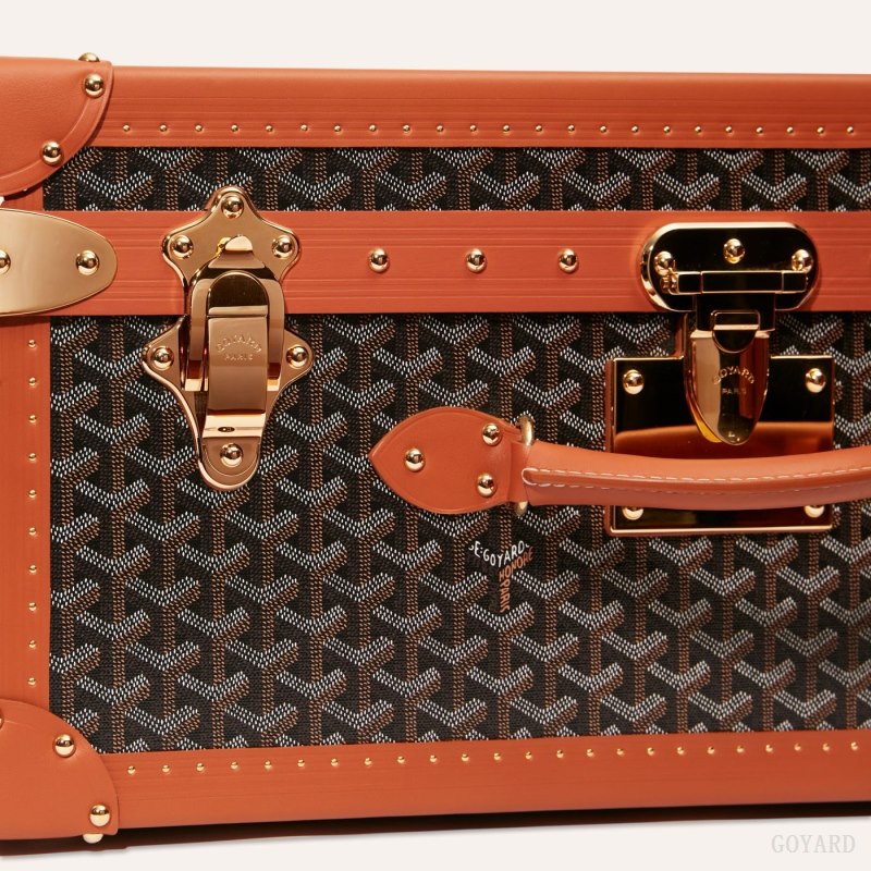 Mala Goyard PALACE 55 SUITCASE Pretas Marrom | GY-GQO8876