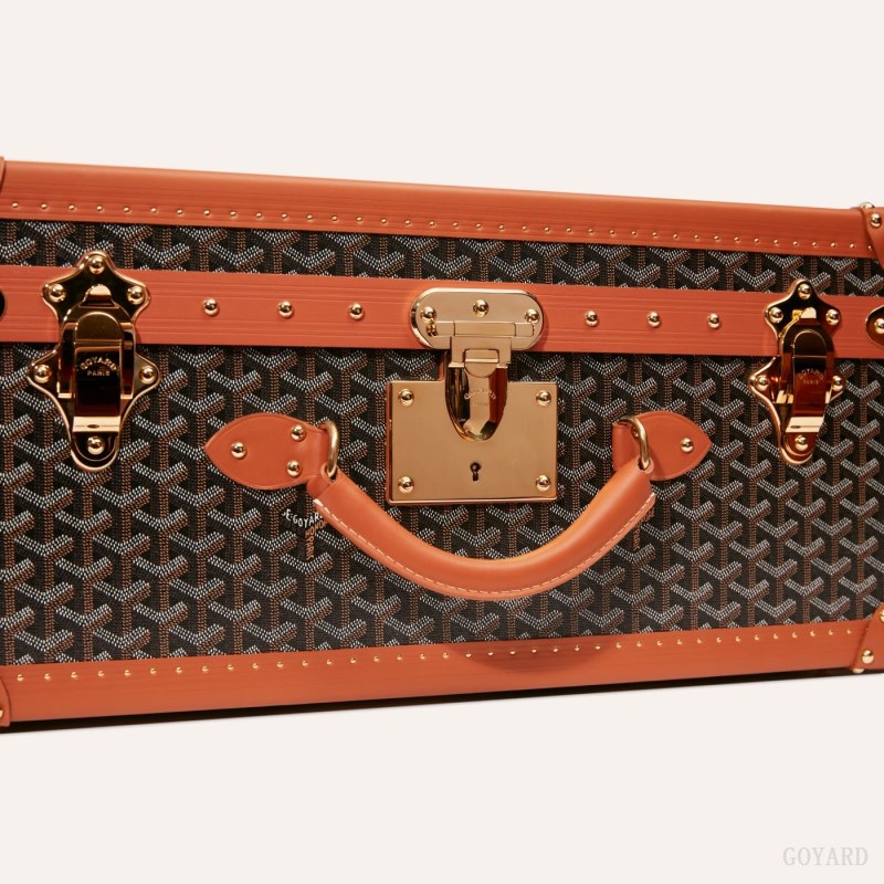 Mala Goyard PALACE 55 SUITCASE Pretas Marrom | GY-GQO8876