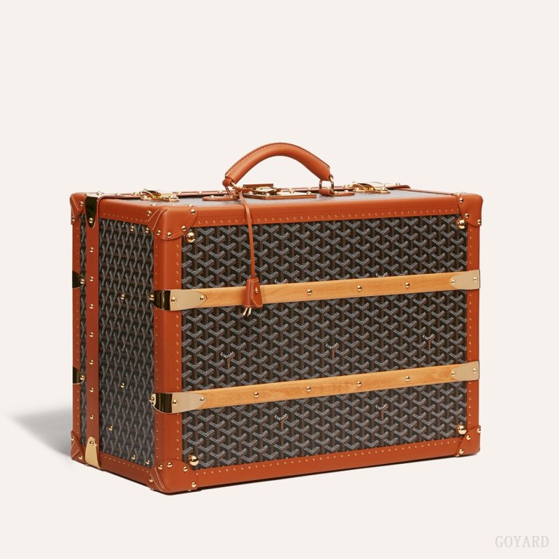 Mala Goyard PALACE 55 SUITCASE Pretas Marrom | GY-GQO8876