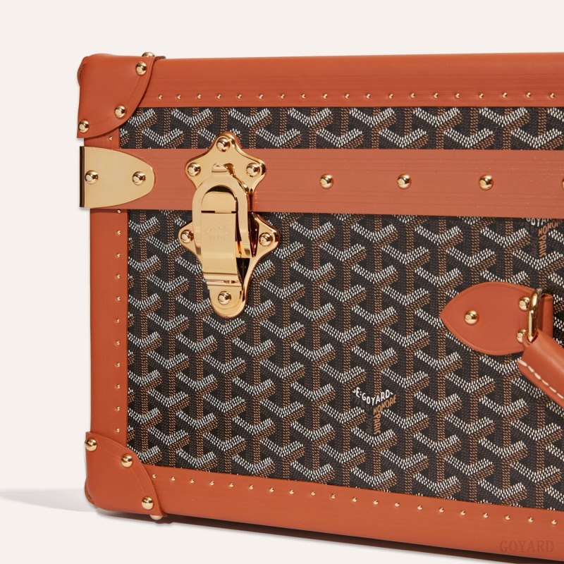 Mala Goyard PALACE 70 SUITCASE Pretas Marrom | GY-CIA3625