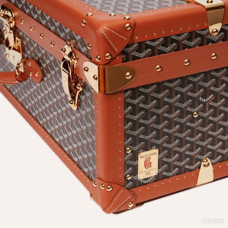Mala Goyard PALACE 70 SUITCASE Pretas Marrom | GY-CIA3625
