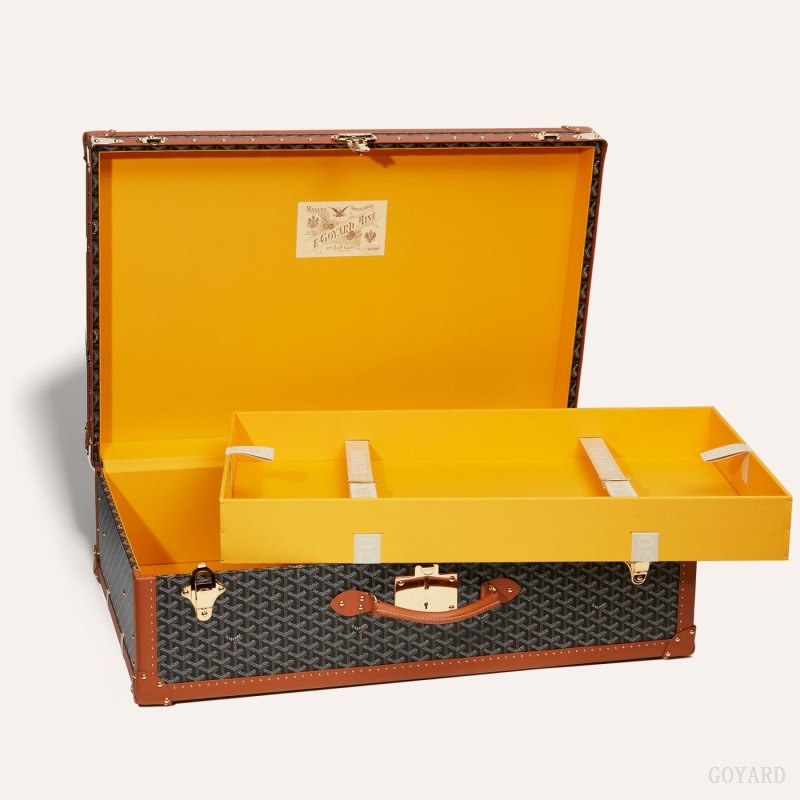 Mala Goyard PALACE 80 SUITCASE Pretas Marrom | GY-SGJ3501