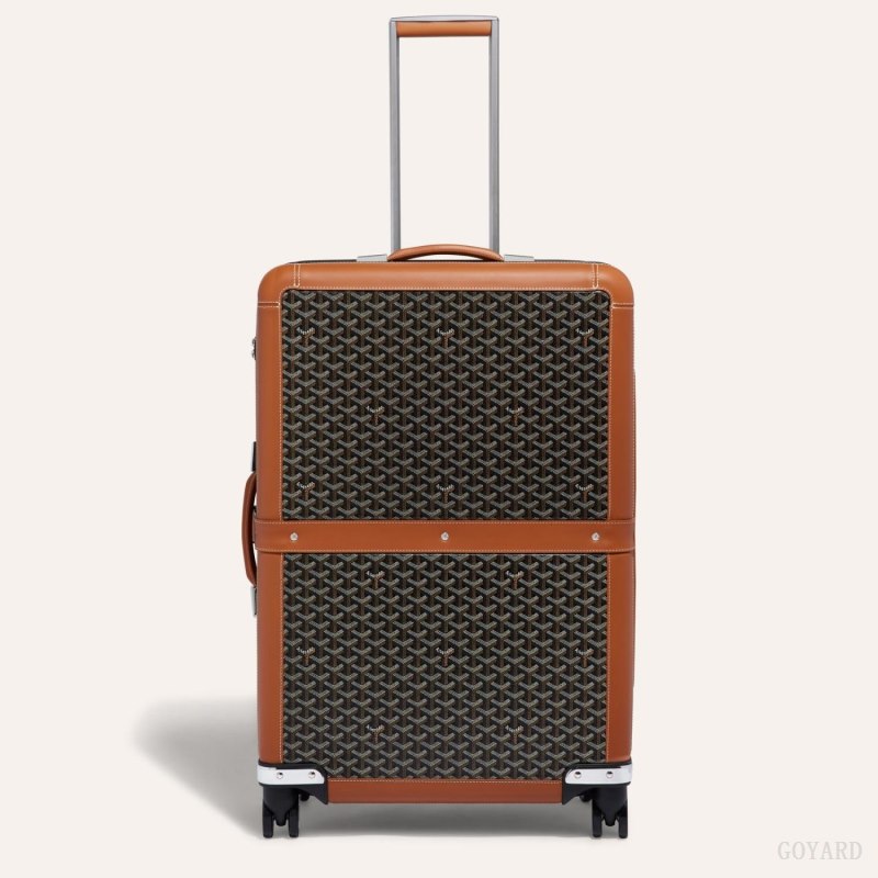 Mala Goyard SATOLAS GM ROLLING SUITCASE Pretas Marrom | GY-LNL8138