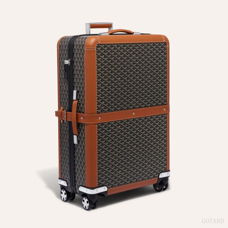 Mala Goyard SATOLAS GM ROLLING SUITCASE Pretas Marrom | GY-LNL8138