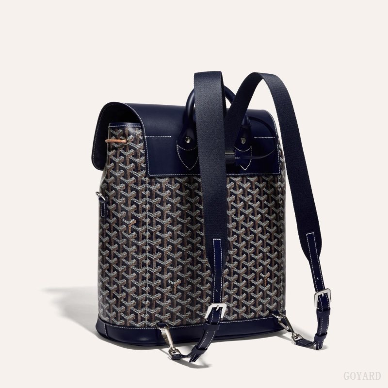 Mochilas Goyard ALPIN MM BACKPACK Azul Marinho Azuis | GY-UQI4732
