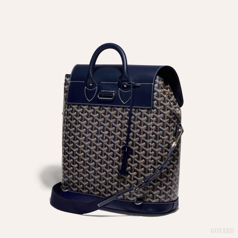 Mochilas Goyard ALPIN MM BACKPACK Azul Marinho Azuis | GY-UQI4732
