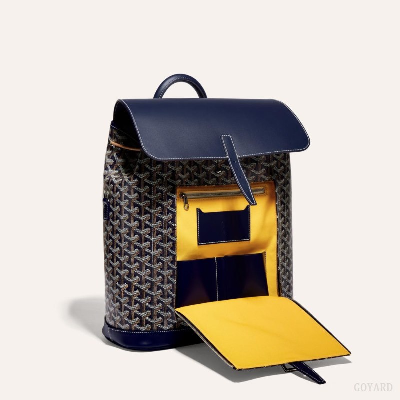Mochilas Goyard ALPIN MM BACKPACK Azul Marinho Azuis | GY-UQI4732
