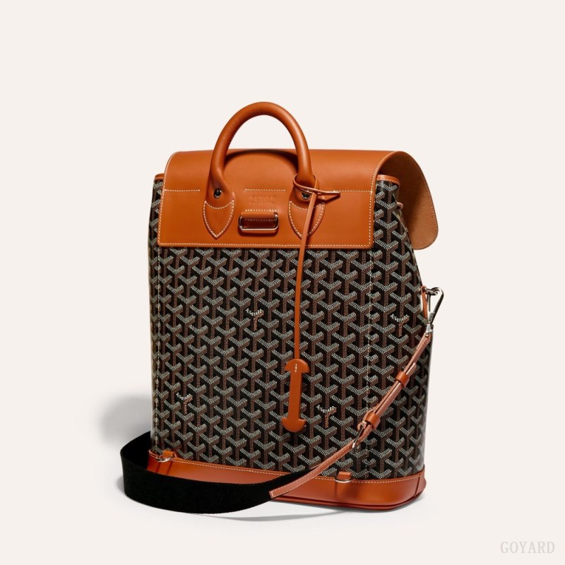 Mochilas Goyard ALPIN MM BACKPACK Pretas Marrom | GY-HQA0127