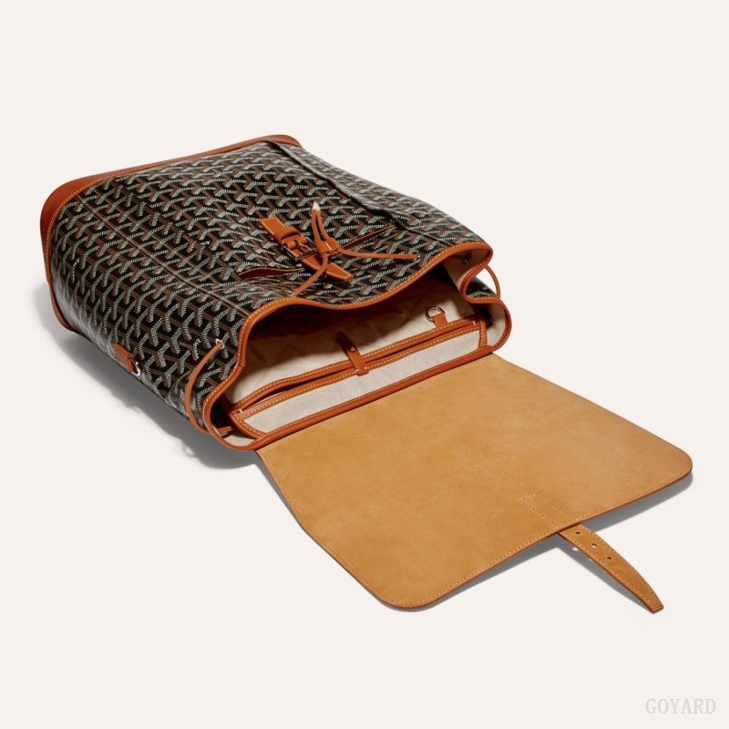 Mochilas Goyard ALPIN MM BACKPACK Pretas Marrom | GY-HQA0127