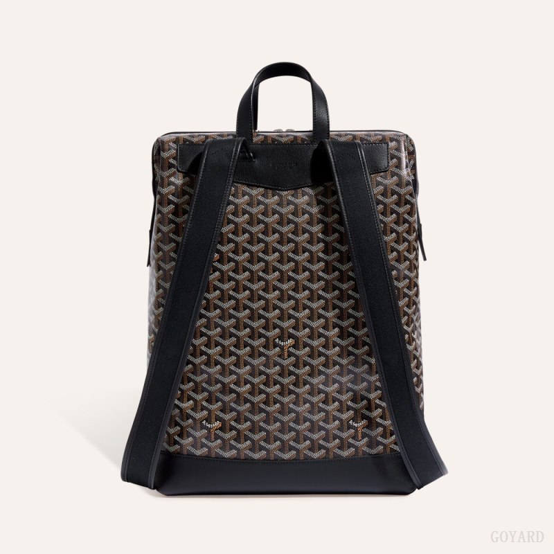 Mochilas Goyard Cisalpin Backpack Pretas | GY-TLB4070