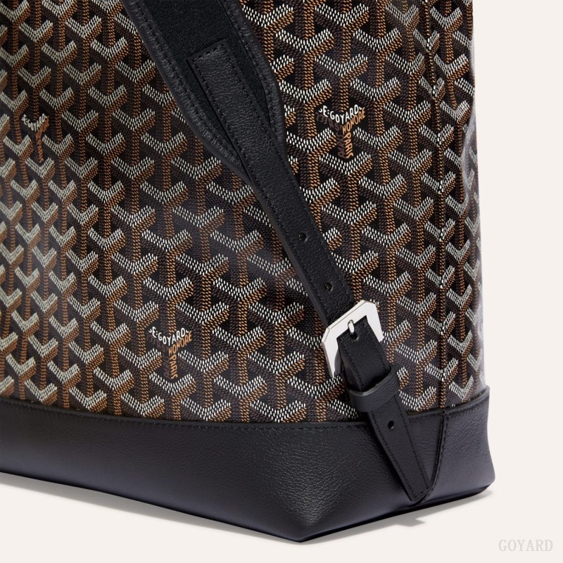 Mochilas Goyard Cisalpin Backpack Pretas | GY-TLB4070