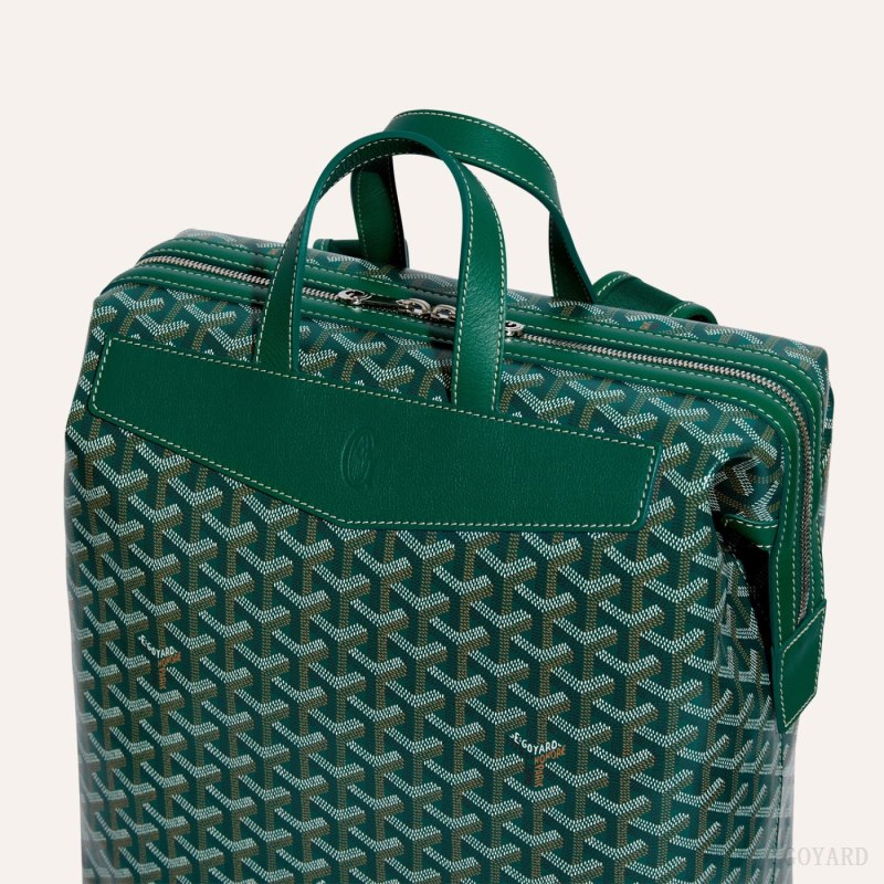 Mochilas Goyard Cisalpin Backpack Verdes | GY-ATX8167